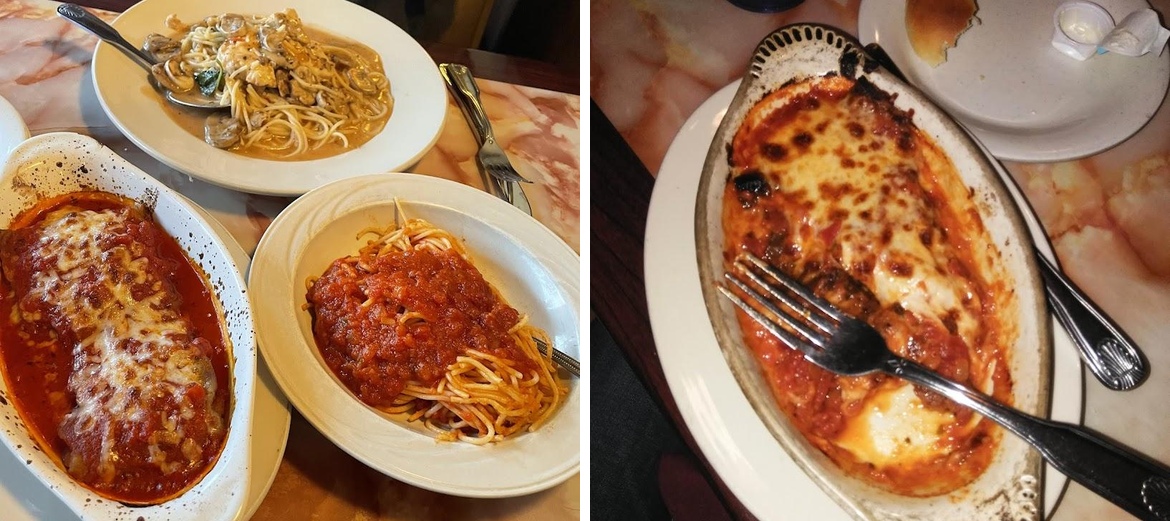 Napoli's Italian Restaurant Menu